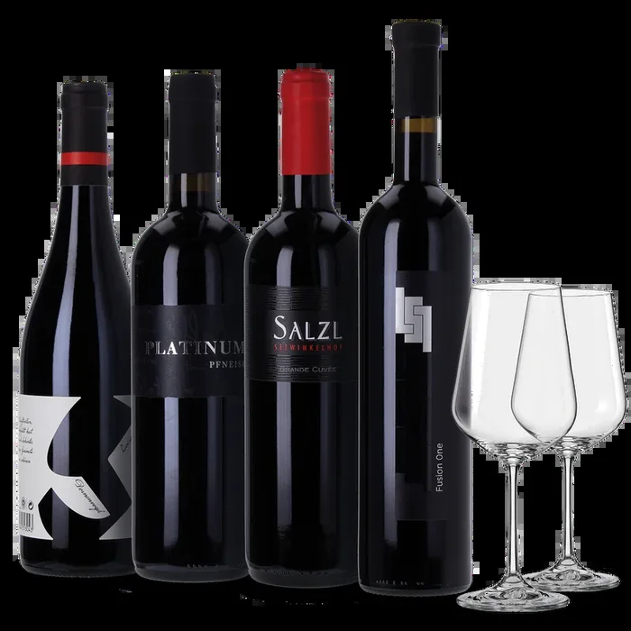 Neun Weine Set Moderne, betörende Rotweine, 4×0,75l