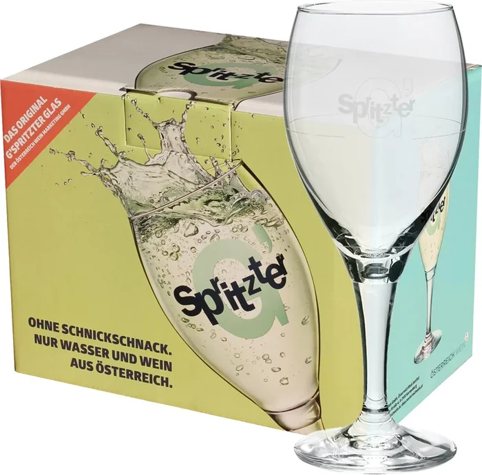 Neun Weine Zubehör Spritzer Glas, 1 Stk