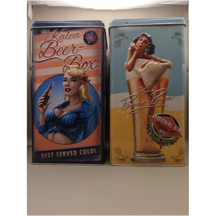 NIEMCY THE KALEA BEER-BOX RETRO 2×0,33l (Hell, Pilsner) 2x 0,5l ( Weisse, Dunkel)
