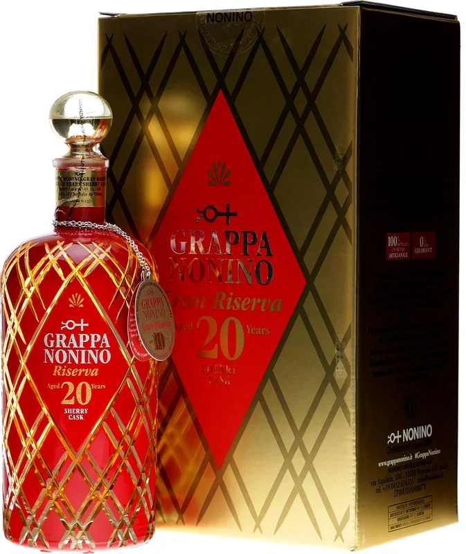Nonino Grappa Riserva 20 Jahre Barrique 0,7 Liter 43 % Vol.