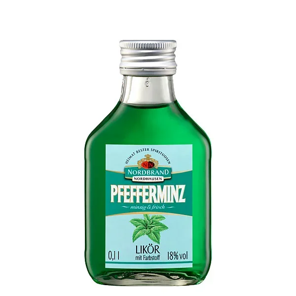 Nordbrand Nordhausen Pfefferminzlikör 12×0,10L 18% vol