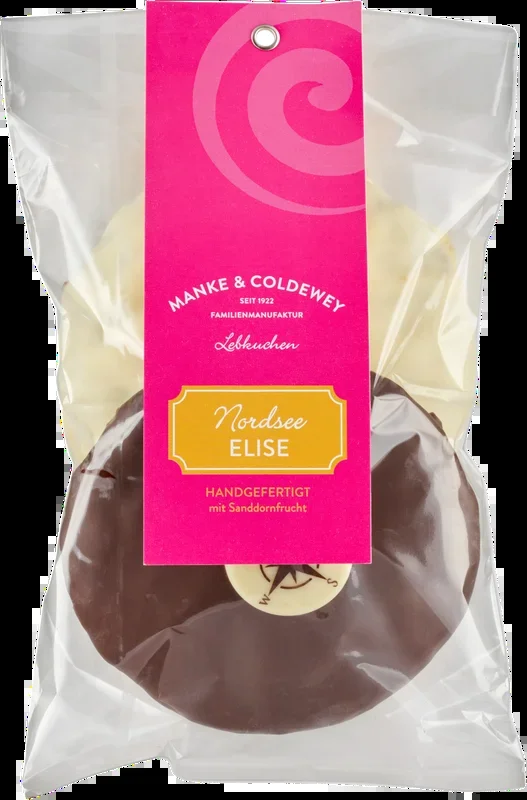 Nordsee Elisen Lebkuchen mit Sanddornfrucht 2er Pack