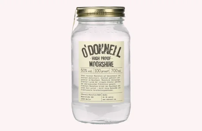 O’Donnell Moonshine HIGH PROOF 50% Vol. 0,7l