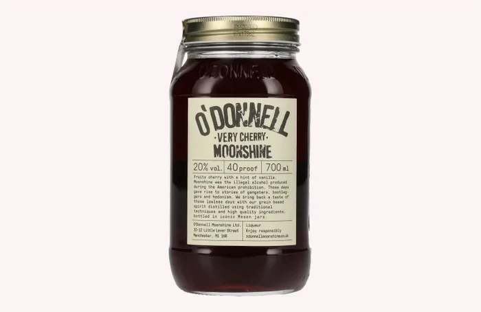O’Donnell Moonshine VERY CHERRY Liqueur 20% Vol. 0,7l