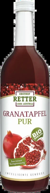 Obsthof Retter Bio Granatapfel Pur Direktsaft