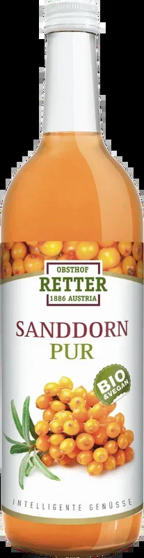 Obsthof Retter Bio Sanddorn Pur Direktsaft