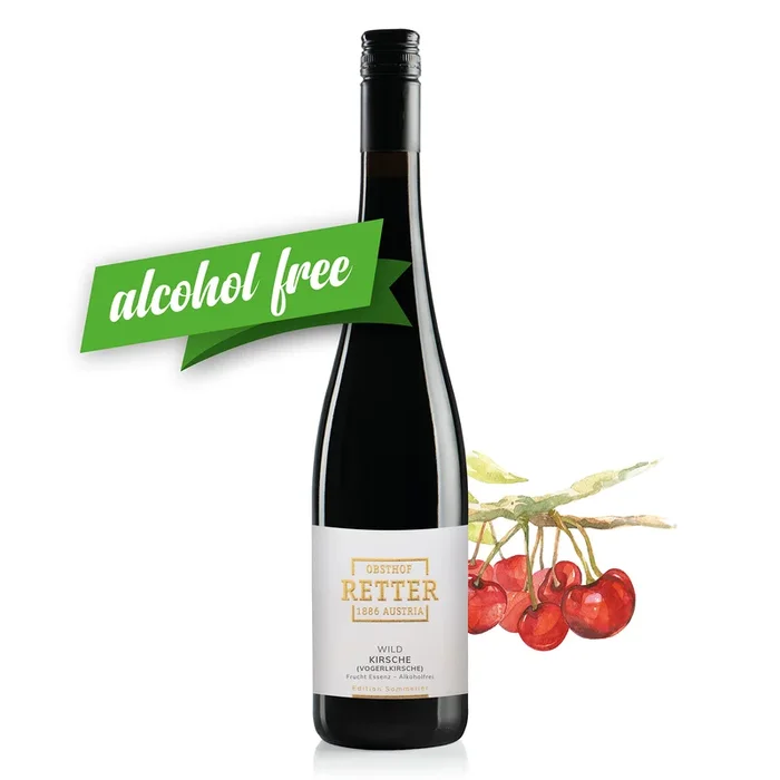 Obsthof Retter Edition Sommelier – WILD cherry (Vogerl cherry) – non-alcoholic alternative to wine