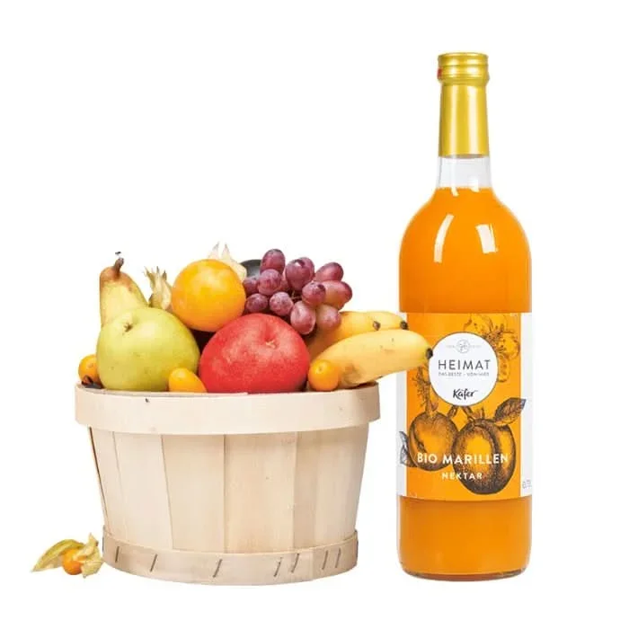 Obstkorb gross mit Bio Marille