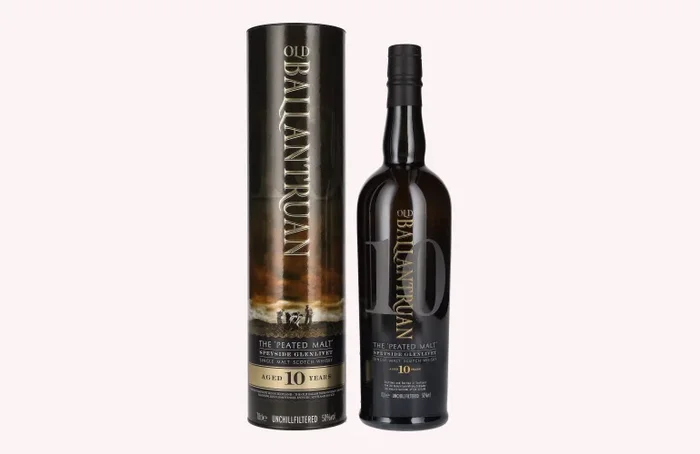 Old Ballantruan 10 Years Old THE PEATED MALT 50% Vol. 0,7l in Geschenkbox