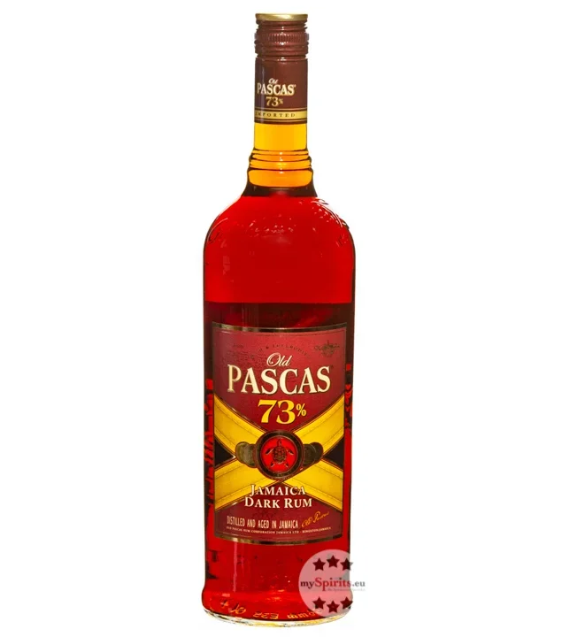 Old Pascas 73 Jamaica Dark Rum 1l