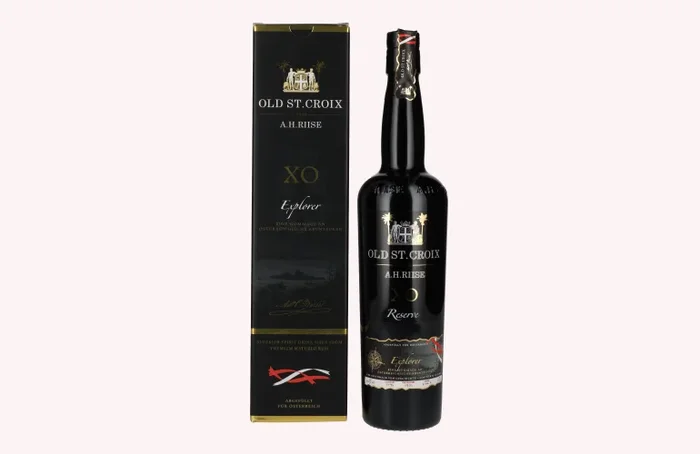 Old St. Croix A.H. Riise XO Explorer Reserve Austria Edition 40% Vol. 0,7l in Geschenkbox