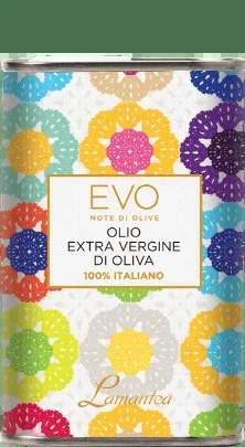 Olio Extra Vergine di Oliva Fruttato Medio Motiv Uncinetto Lamantea Kanister 500ml