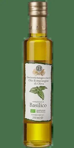 Olio Extravergine di Oliva al Basilico/mit Basilikum BIO Calvi 0,25L