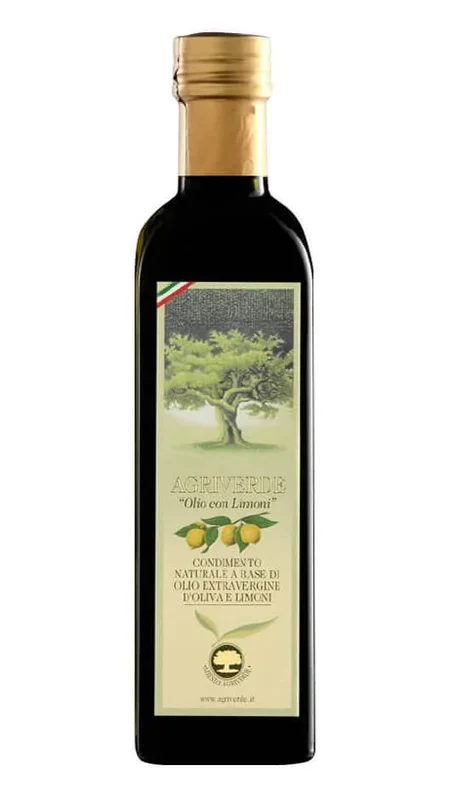 Olio Extravergine di Oliva Biologico al Limone 750ml – Agriverde