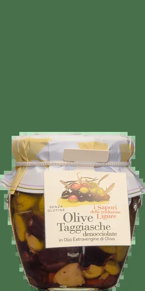Olive Taggiasche entkernt I Sapori della tradizione Ligure 180g