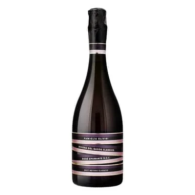 Olivini Garda Rosé Brut Spumante DOC Metodo Classico 2020 75cl