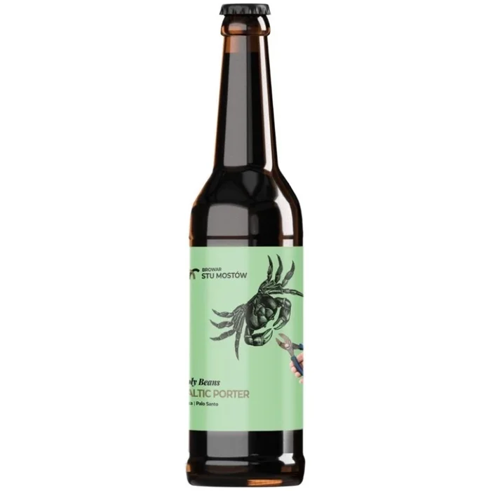 ONE HUNDRED BRIDGES HOLY BEANS Baltic Porter Tonka, Palo Santo
