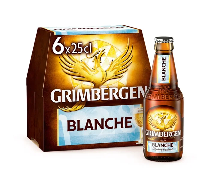 Ordina Grimbergen Blanche (25cl) – Negozio di bevande
