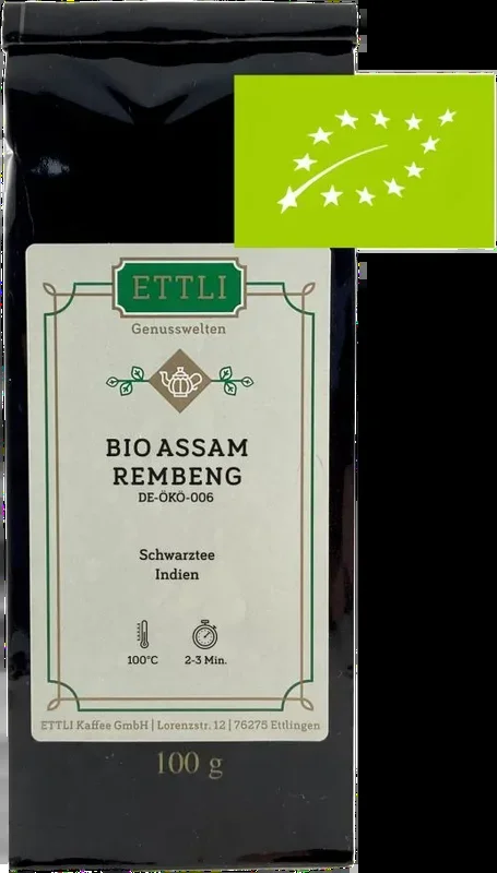 Organic black tea Assam Rembeng – DE-ÖKO-006