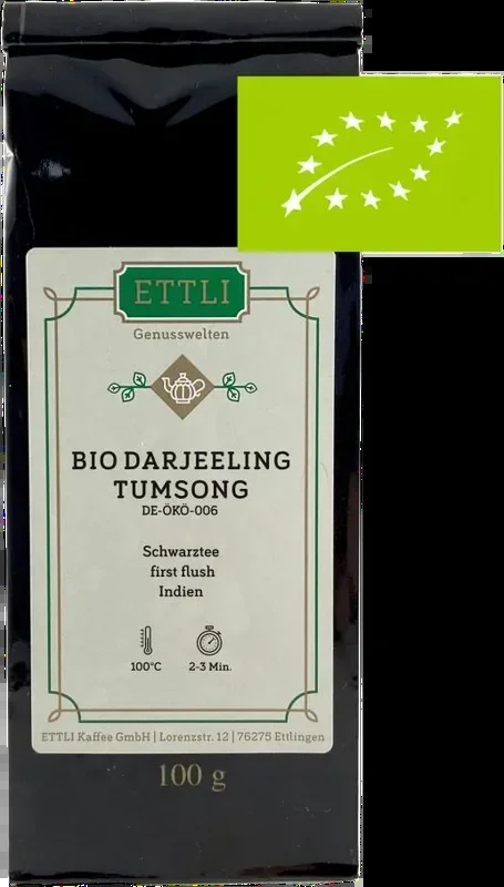 Organic black tea Darjeeling Tumsong – DE-ÖKO-006