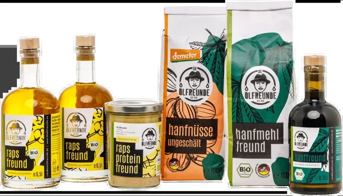 Organic Ecocommune (2x rapeseed oil + 1x hemp oil + 1x hemp nuts + 1x hemp flour + 1x rapeseed protein powder)