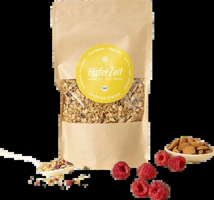 Organic Granola Raspberry Almond – Muesli mix