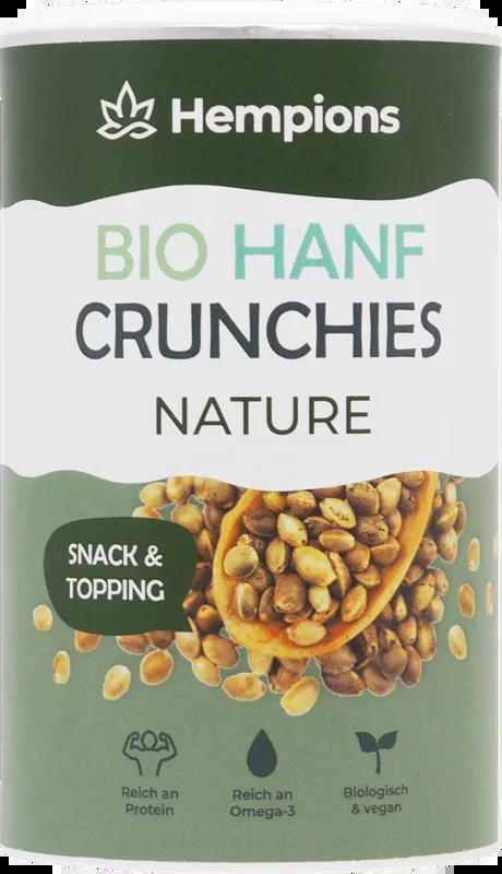Organic hemp crunchies nature