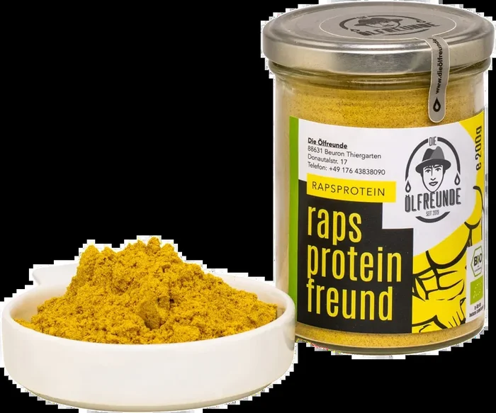 Organic rapeseed protein friend – protein powder from organic rapeseed