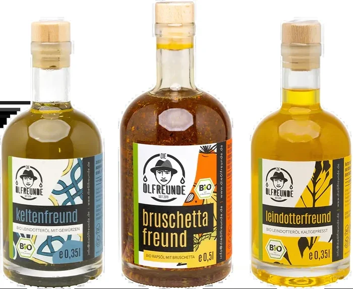 Organic Trio (2x camelina oil + 1x bruschetta oil)