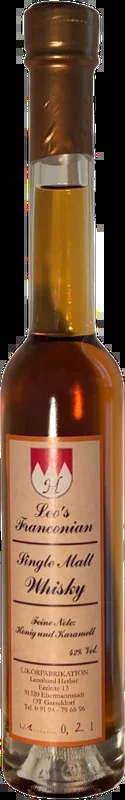 Original Franconian Bitter Leo’s Franconian Single Malt Whisky
