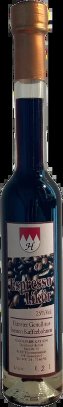 Original Franconian Bitter Autumn Espresso Liqueur