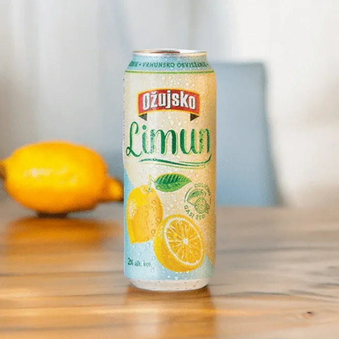 Ožujsko Limun 0,5l – Zitronenradler aus Kroatien mit 2,0% Vol.