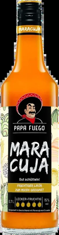 Papa Fuego Maracuja Likör
