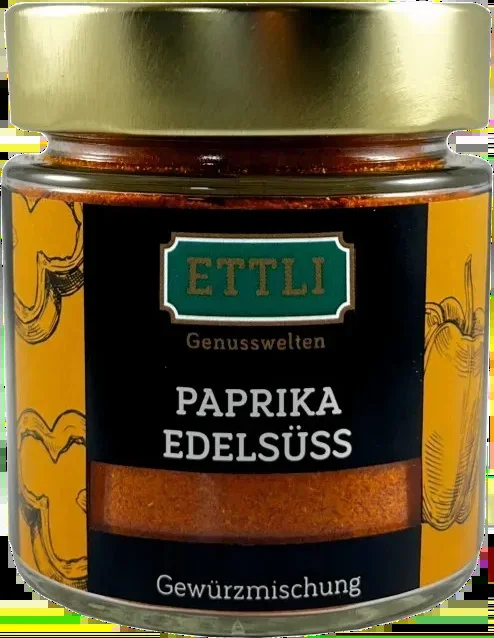 Paprika edelsüss ungarisch im Schraubglas
