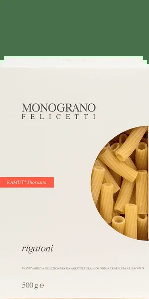 Pastificio Felicetti Monograno Rigatoni Kamut® Khorasan Selezione BIO