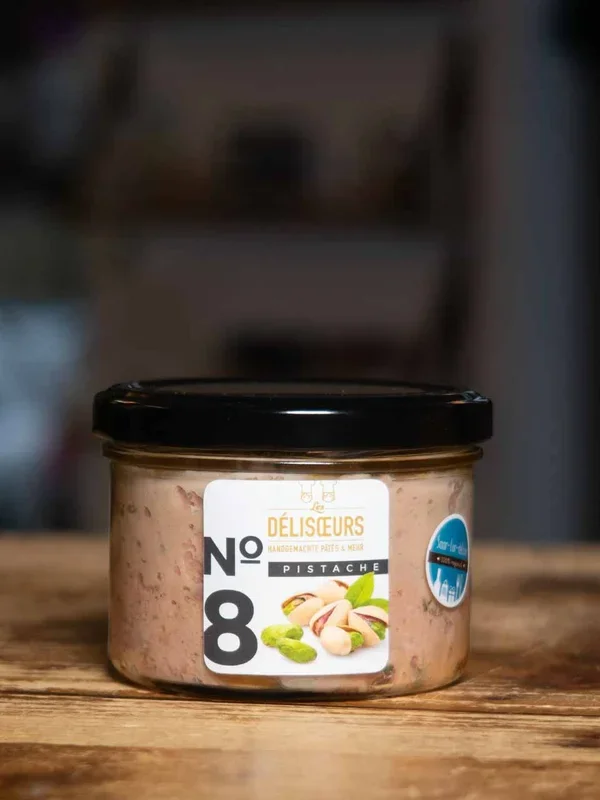 Pâté Pistache mit Eierlikör – Leberpastete