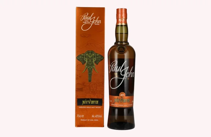 Paul John NIRVANA Indian Single Malt Whisky 40% Vol. 0,7l in Geschenkbox