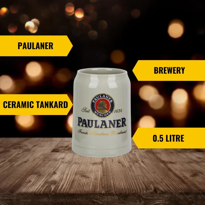 Paulaner Munchen Ceramic Tankard