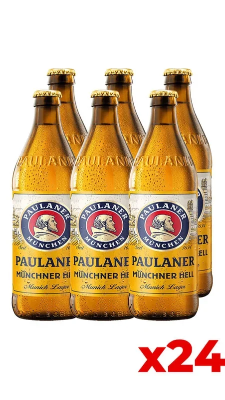Paulaner Original Münchener Hell 33cl – Cassa da 24 bottiglie