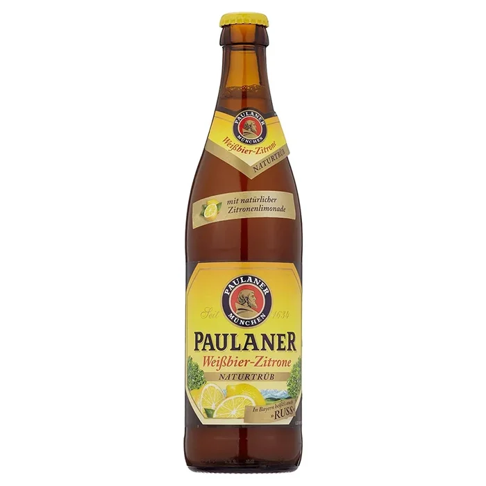 Paulaner Weißbier-Zitrone 0,5l- Biermischgetränk mit 2,7% Vol.