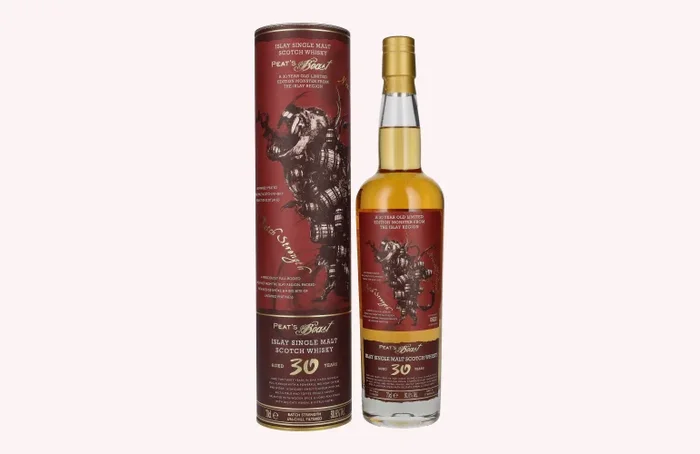Peat’s Beast 30 Years Old Islay Single Malt Limited Edition 50,6% Vol. 0,7l in Geschenkbox