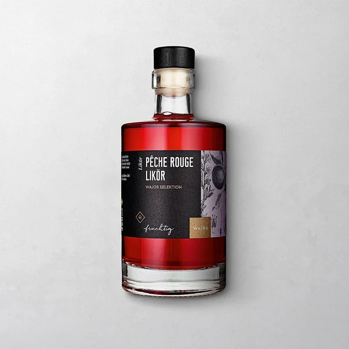 Pêche Rouge Likör