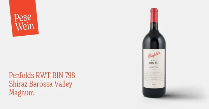 Penfolds RWT BIN 798 Shiraz Barossa Valley Magnum 2020