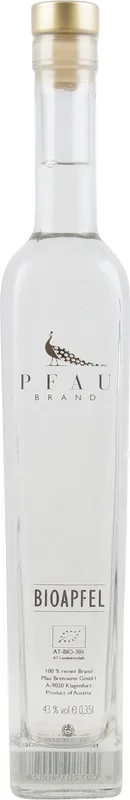 Pfau Bioapfel 0,35l 43%