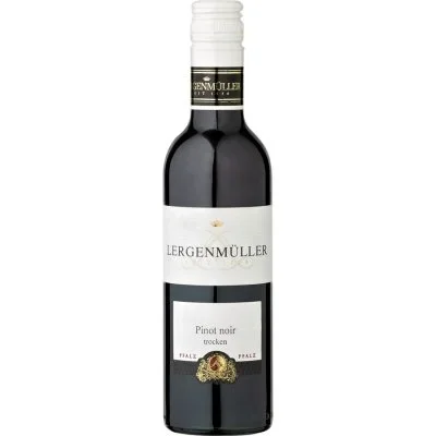 Pinot Noir Qualitätswein trocken 2018 Piccolo 0,25l – Lergenmüller