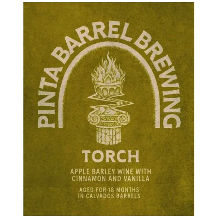 PINTA BARREL BREWING TORCH 2023 Apple Barley wine with cinnamon and vanilla