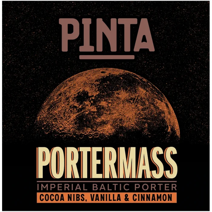 PINTA Portermass Imperial Baltic Porter mit Kakaonibs, Vanille, Zimt