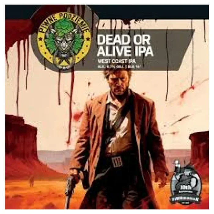 PIWNE PODZIEMIE DEAD OR ALIVE IPA West Coast Ipa