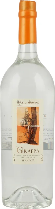 Pojer e Sandri Grappa Traminer 1,5 Liter 48 % Vol.