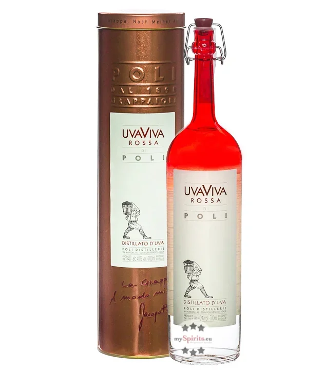 Poli UvaViva Rossa Brand aus Trauben